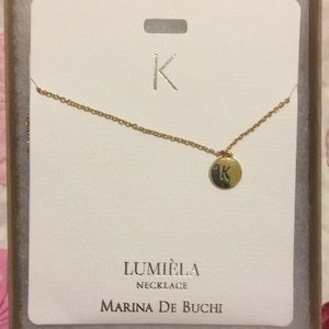 “K” Necklace